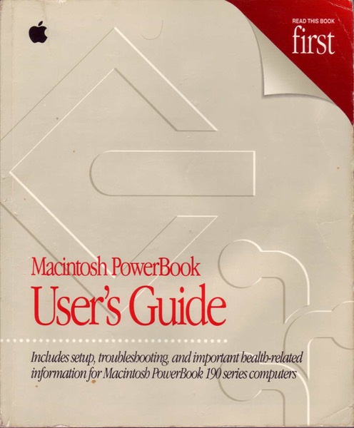 PowerBook 190 Manual